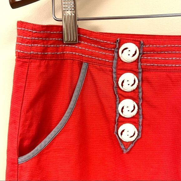 Anthropologie Floreat embroidered skirt. Size 6 - Picture 2 of 5